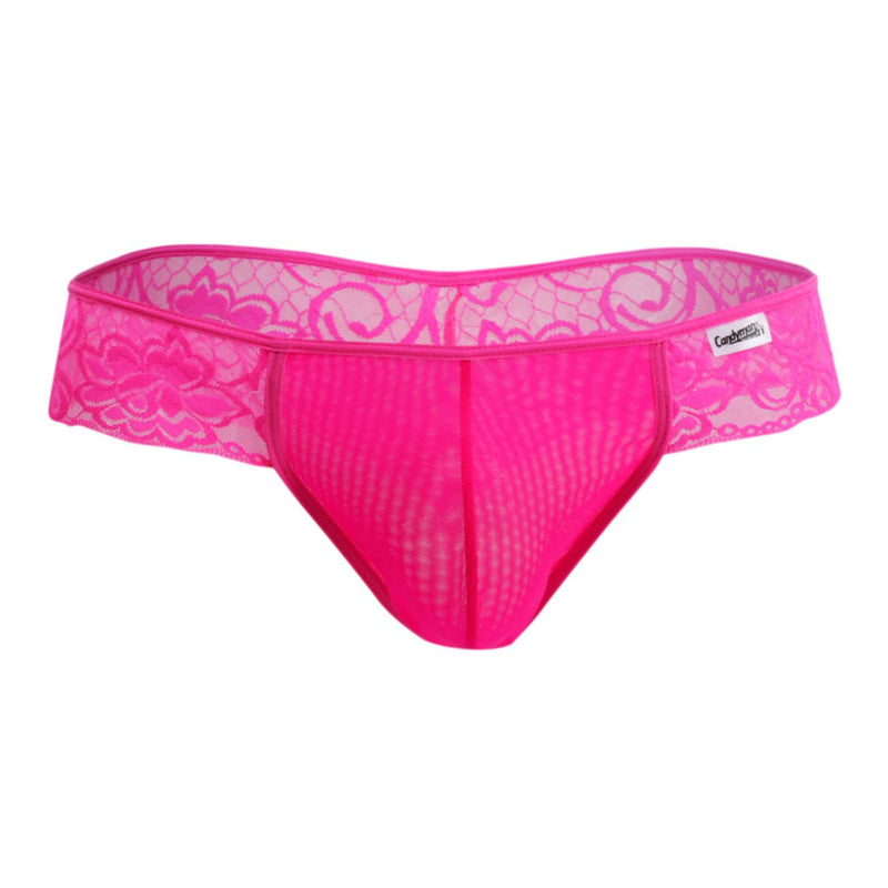 CandyMan 99392X Thongs Color Hot Pink