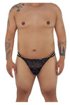 Candyman 99421x Lace G-String Thongs Color Negro