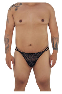 Candyman 99421x en dentelle G-string string colore noir