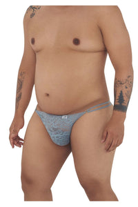 Candyman 99421x Lace G-String Thongs Color Gris