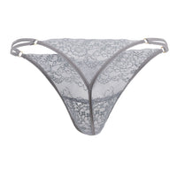 Candyman 99421x en dentelle G-string string colore gris