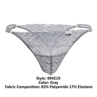 Candyman 99421x Lace G-String Thongs Color Gris