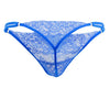 Candyman 99421x en dentelle G-string string colore royal bleu