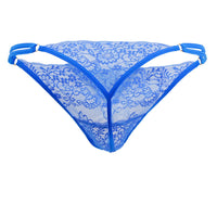 Candyman 99421x en dentelle G-string string colore royal bleu