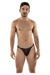 Candyman 99421 Lace G-String Thongs Color Negro