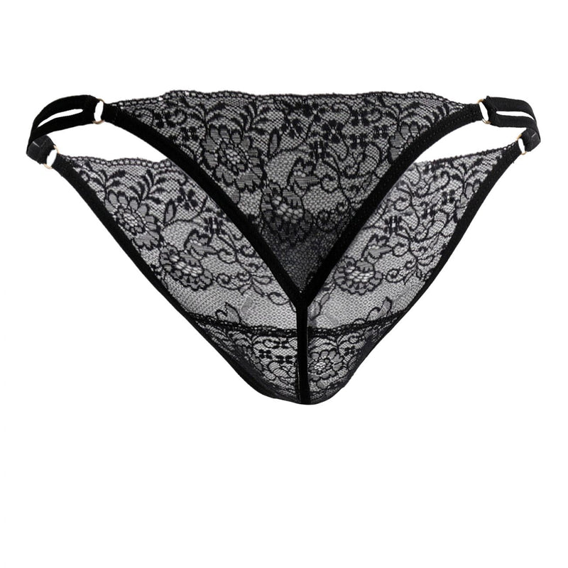 Candyman 99421 Lace G-String Thongs Color Negro