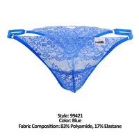 Candyman 99421 Lace G-String Thongs Color azul