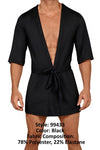 Candyman 99433 MEJO MAN KIMONO COLOR NEGRO