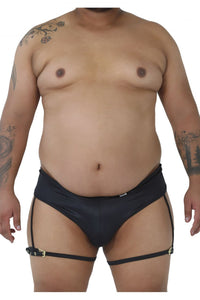 Candyman 99468x Garter Briefs Color noir