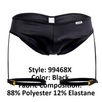 Candyman 99468x Garter Briefs Color noir