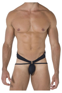 Candyman 99478 Jockstrap Thongs Color Black