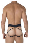 CandyMan 99478 Jockstrap Thongs Color Black