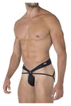 Candyman 99478 Jockstrap Thongs Color Black