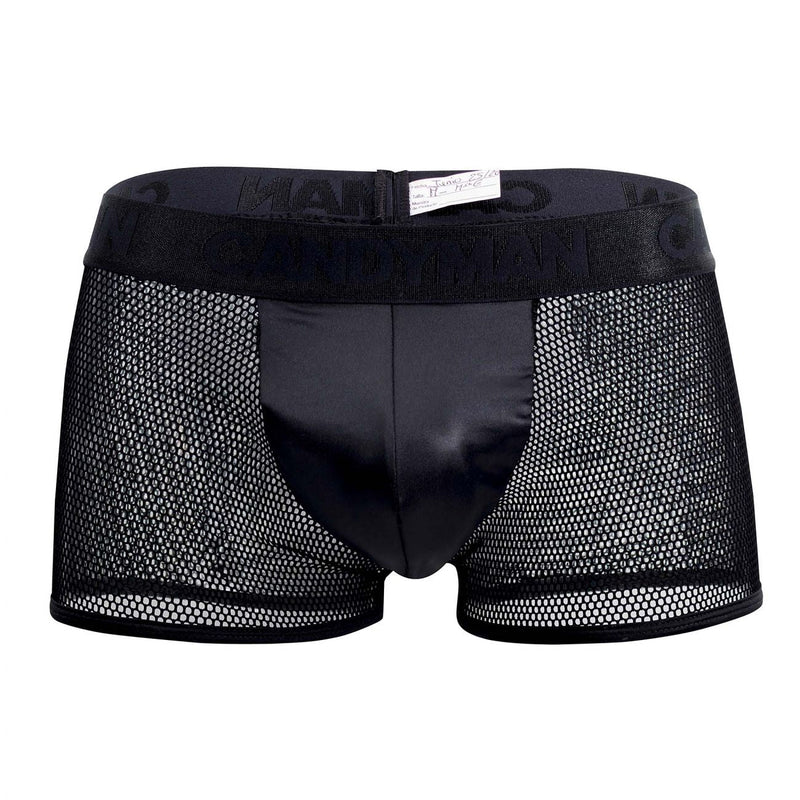 Candyman 99479 Mesh Trunks Color Black