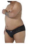 Candyman 99490x Couleur de jockstrap en dentelle en dentelle noir