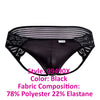 Candyman 99490x Couleur de jockstrap en dentelle en dentelle noir