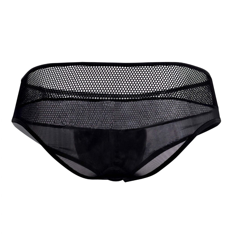 CandyMan 99495 Mesh Briefs Color Black