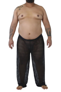 CandyMan 99496X Mesh Lounge Pants Color Black