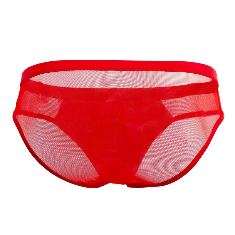 Candyman 99500 Couleur de bikini de mailles à fermeture éclair rouge