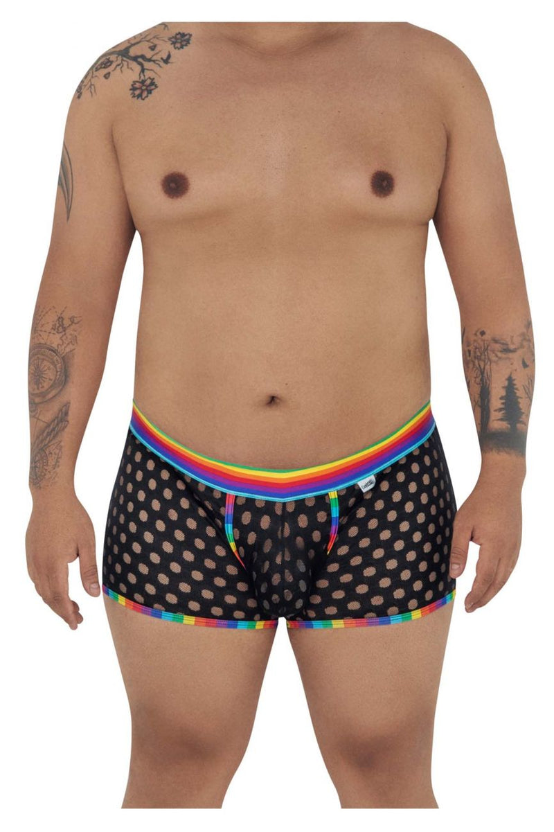 Candyman 99511X TRUNKS MESH POLKA COULEUR NOIR