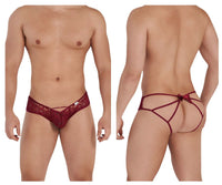 Candyman 99535 Bow Jockstrap Color Bourgogne