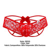 Candyman 99535 Bow Jockstrap Color Red