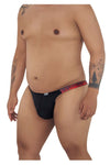 CandyMan 99536X Bikini Jockstrap Color Black Print