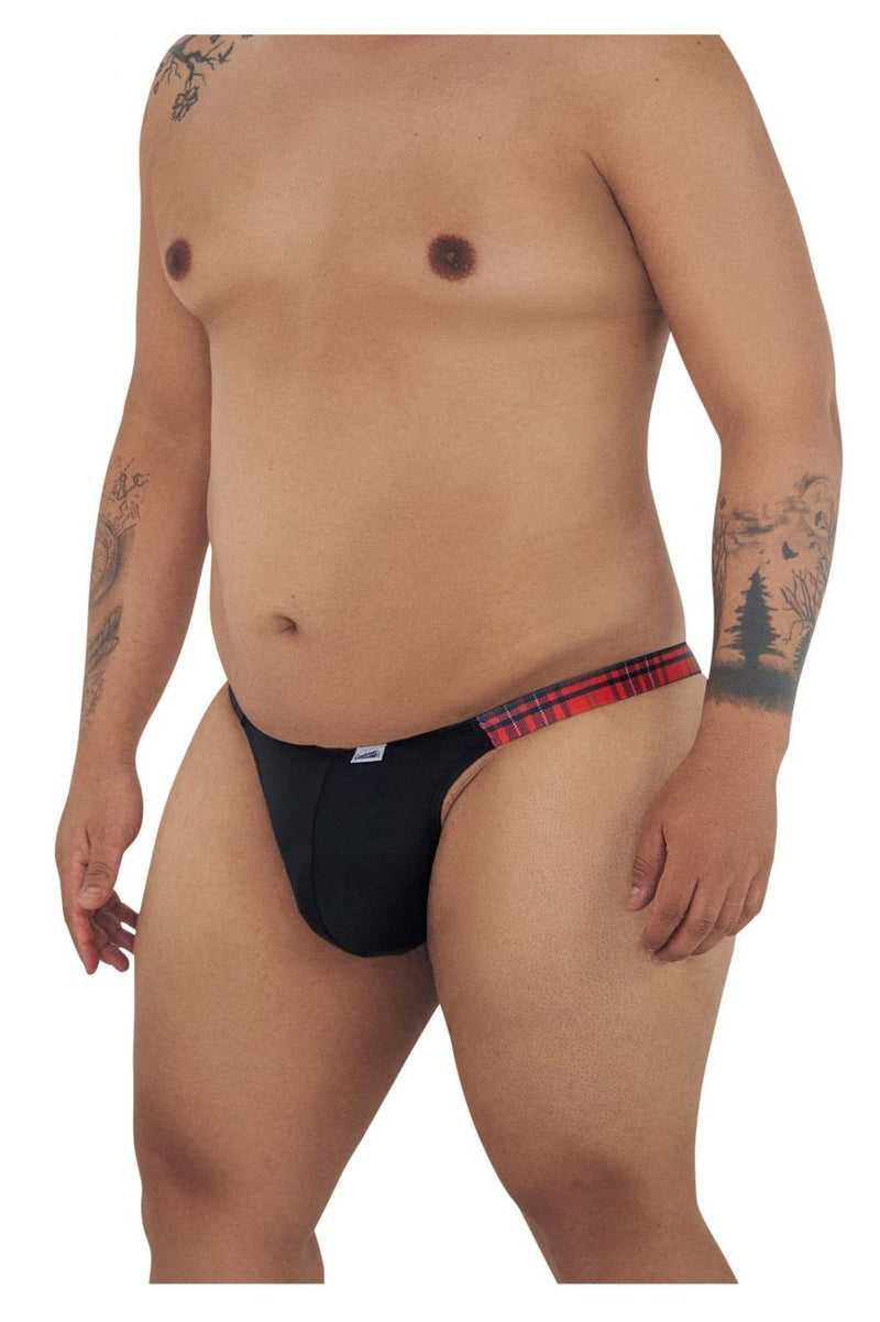 Candyman 99536X Bikini Jockstrap Color Impresión negra