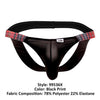 Candyman 99536x Bikini Jockstrap Color Black Print