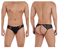 Candyman 99538 en dentelle Jockstrap Color noir