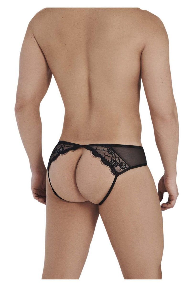 Candyman 99538 Color de encaje Jockstrap Black