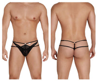 Candyman 99547 Doble tangas color negro