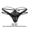 Candyman 99547 Double Thongs Color noir