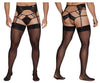 Candyman 99550 Lace Garter-Jockstrap tenue couleur noir