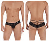 Candyman 99551 Lace Peekaboo Briefs Color noir