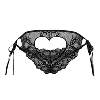 Candyman 99579 Lace Heart Bikini Color Black