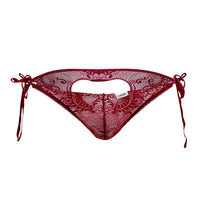 Candyman 99579 Lace Heart Bikini Color Borgoña