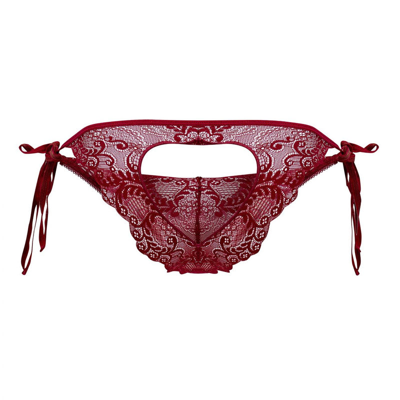 Candyman 99579 Lace Heart Bikini Color Borgoña