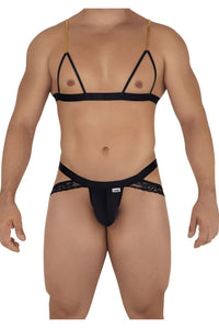 Candyman 99582 HARNESS-JOCKSTRAP tenue couleur noir