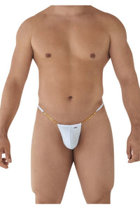 Candyman 99586 cadena G-string color blanco