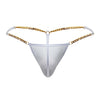 Candyman 99586 cadena G-string color blanco