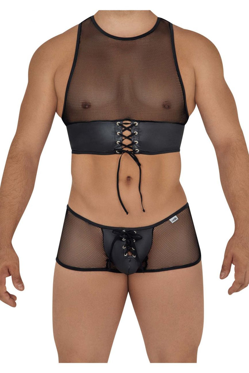 Candyman 99590 Mesh Top-Trunks tenue couleur noir