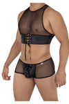 Candyman 99590 Mesh Top-Trunks Color Black Black