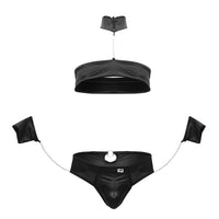 CandyMan 99592 Harness-Thongs Outfit اللون أسود