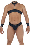 CandyMan 99592 Harness-Thongs Outfit اللون أسود