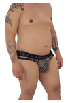 Candyman 99596x Mesh-Lace Thongs Color Snake Imprimer