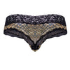 Candyman 99596x Mesh-Lace Thongs Color Snake Imprimer