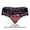 Candyman 99596 Mesh-Lace Thongs Color Leopard Imprimer