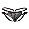 Candyman 99598 Couleur de bikini en dentelle et chaîne noir