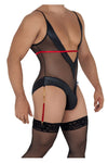 Candyman 99600 Mesh Bodysuit Color Black